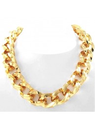 CHUNKY GOLD NECKLACE