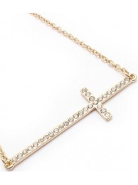 CROSS THIN NECKLACE