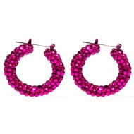 GIRL YOU CRAZY! PINK EARRINGS GIRL YOU CRAZY! PINK EARRINGS