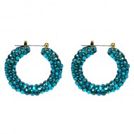 GIRL YOU CRAZY! TURQUOISE EARRINGS GIRL YOU CRAZY! TURQUOISE EARRINGS