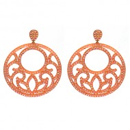 VIOLETA PEACH EARRINGS VIOLETA PEACH EARRINGS