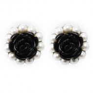 LA FLOR-ECITA NEGRA EARRINGS LA FLOR-ECITA NEGRA EARRINGS