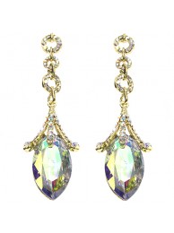 BROOK-LYNN CLEAR DROP EARRING