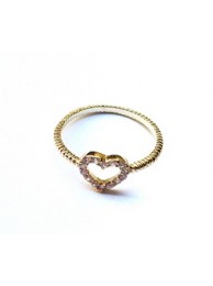 "CORAZON SALVAJE" STERLING SILVER HEART RING