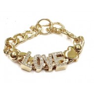 "LOVE" CHUNKY GOLD CHAIN