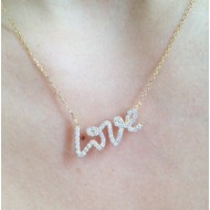'I LOVE YOU TIFF" NECKLACE