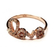 J'LO STERLING ROSE GOLD  RING