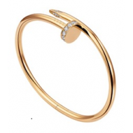 NAIL WITH STONES BANGLE