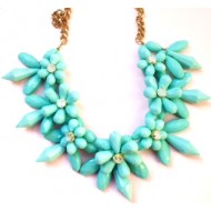 NECKLACE " COTTON FLOWERS"