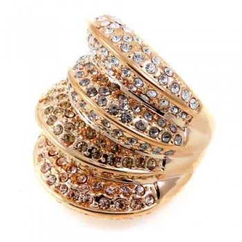 ROLLY POLLY ROSE GOLD RING