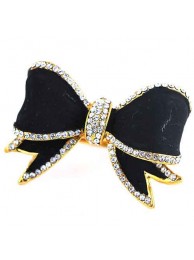 BOW-BROOK BLACK CLASSIC RING