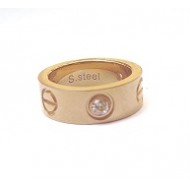 KIM  RING WITH CRYSTALS