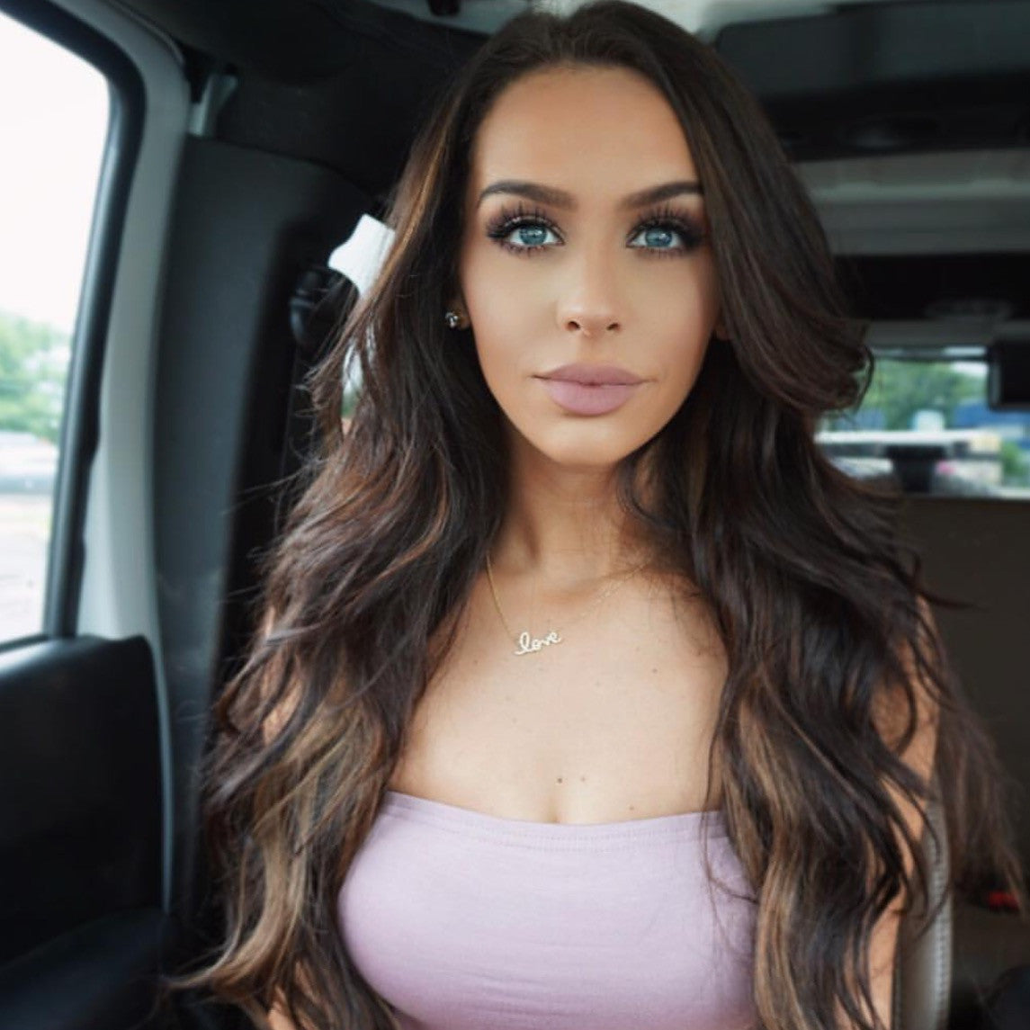 &quot;I LOVE ME MORE&quot;  LALA STERLING SILVER NECKLACE