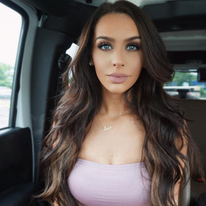 &quot;I LOVE ME MORE&quot;  LALA STERLING SILVER NECKLACE