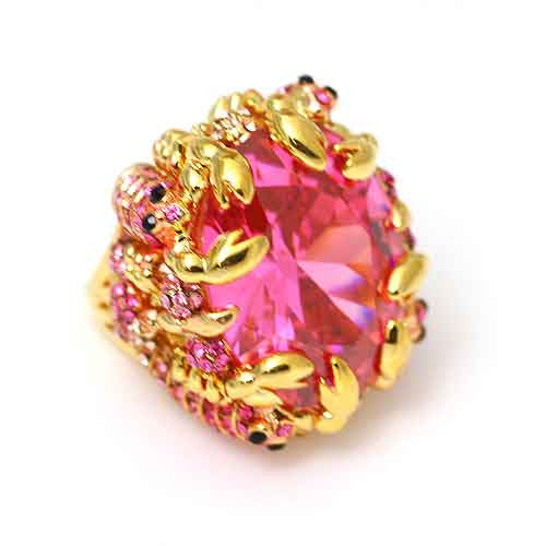 LOLLIPOP PINK RING