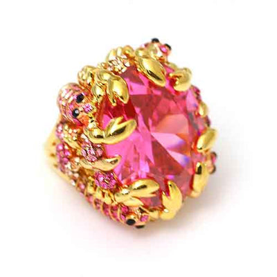 LOLLIPOP PINK RING
