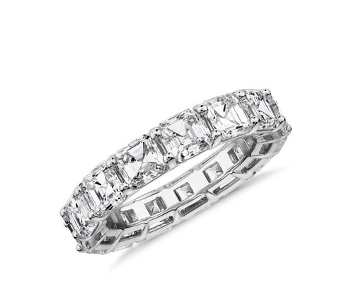 ASSCHER MUJER BAND RING