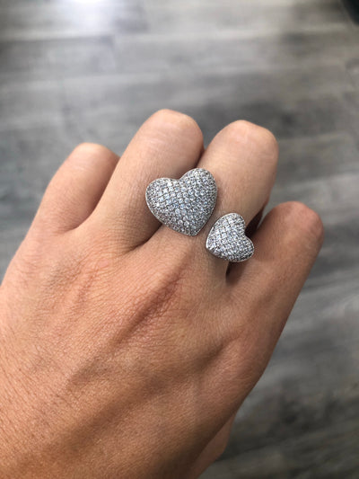 DOUBLE SWEET HEART RING