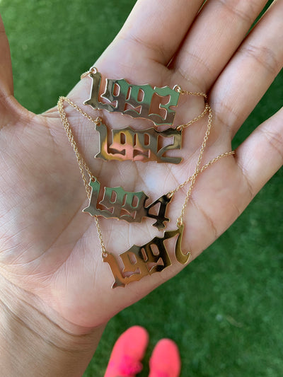 A YEAR TO REMEMBER NECKLACE