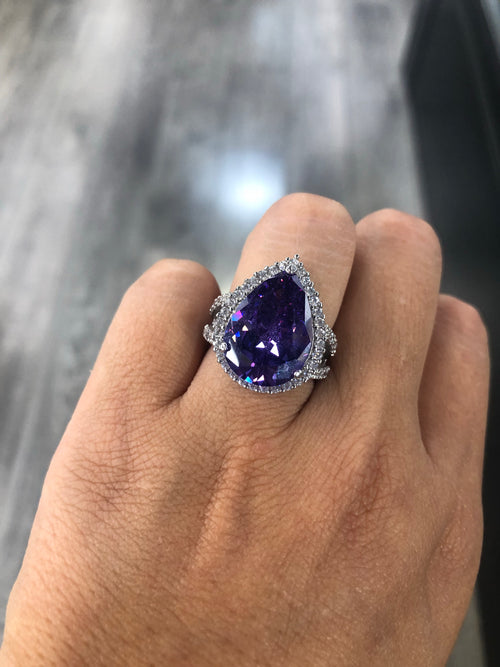 BLUE SUNSET RING